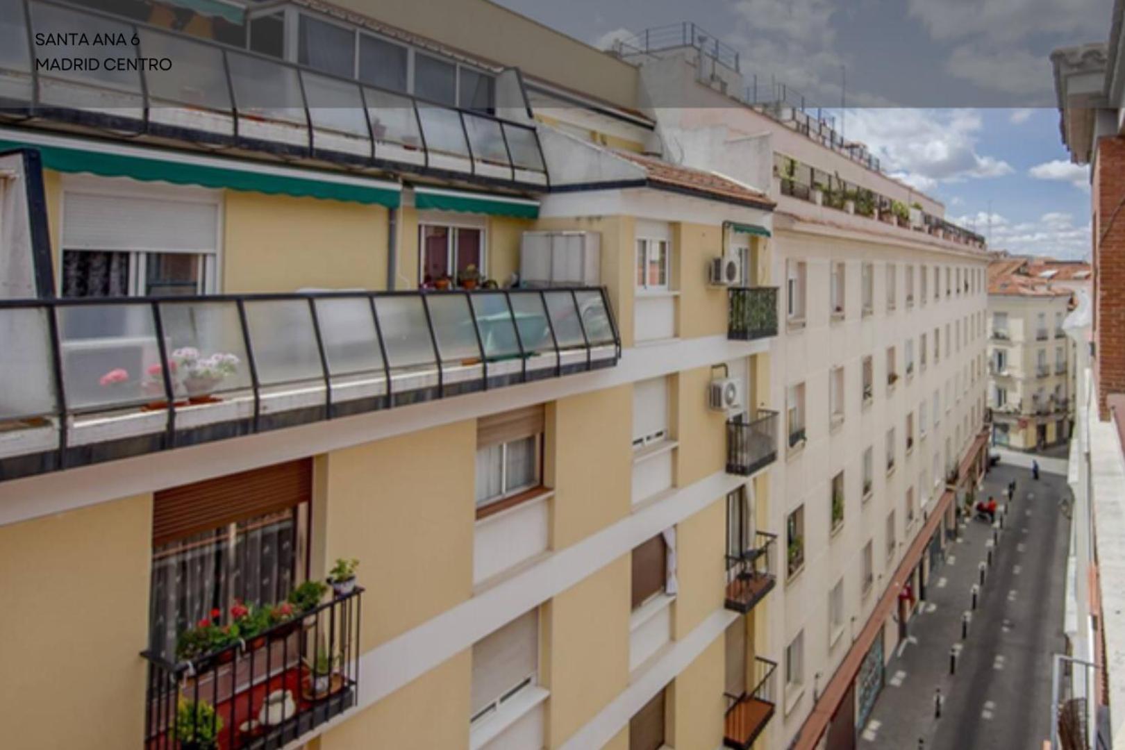 Vive Madrid Con Terraza Para 5 En Santa Ana 6 Buitenkant foto